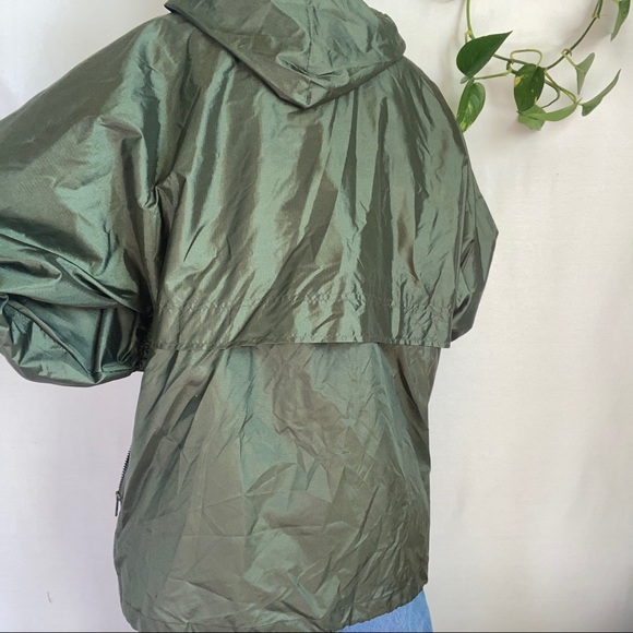 VINTAGE SPEEDO • Windbreaker Jacket Green XS - Picture 8 of 12